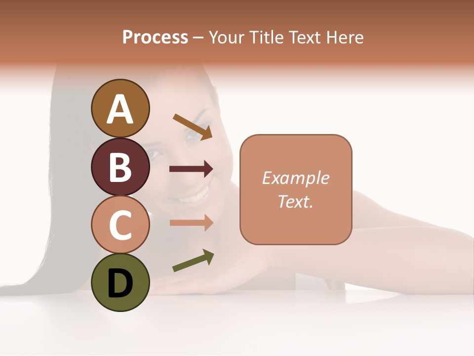 Health Close Girl PowerPoint Template