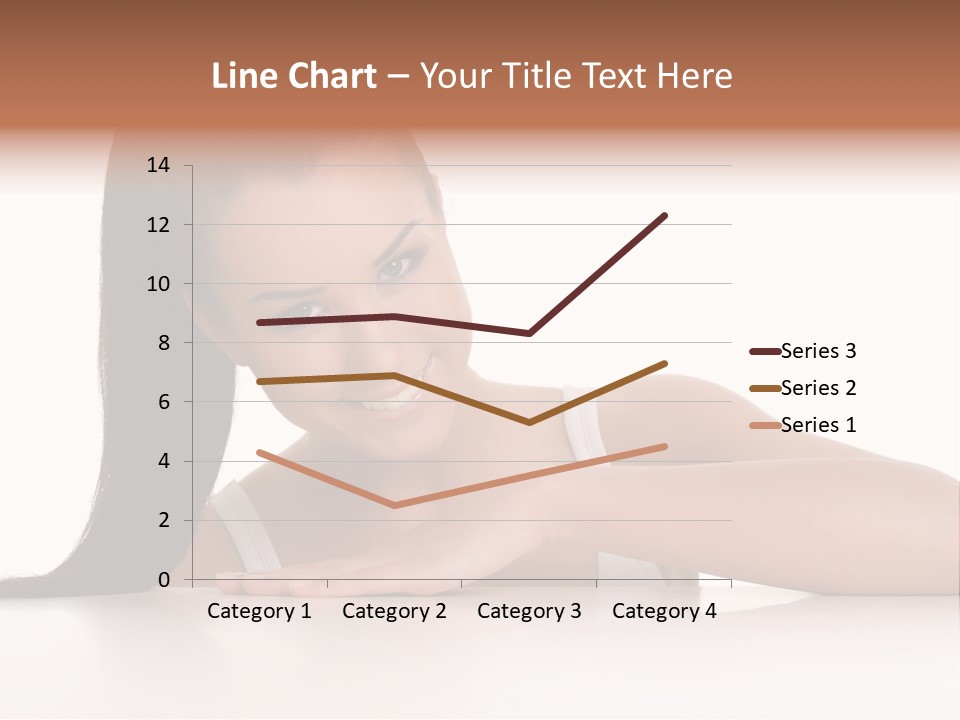 Health Close Girl PowerPoint Template