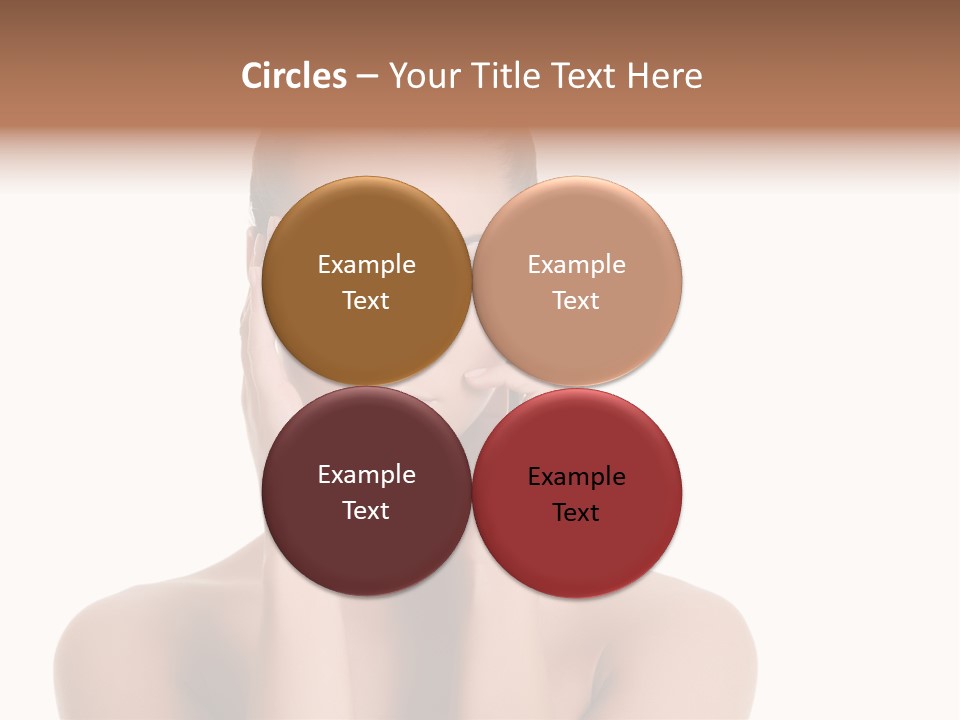 Woman Portrait Face PowerPoint Template