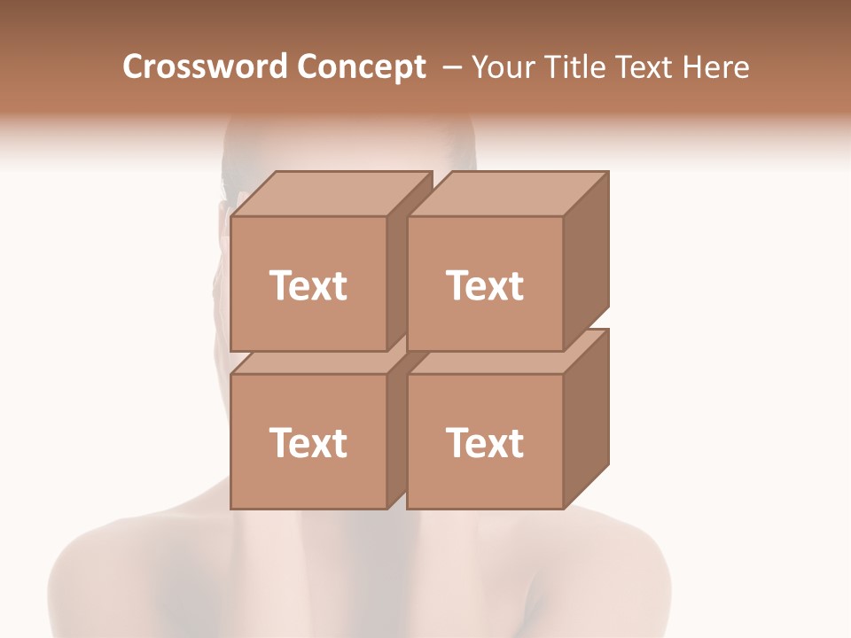 Woman Portrait Face PowerPoint Template