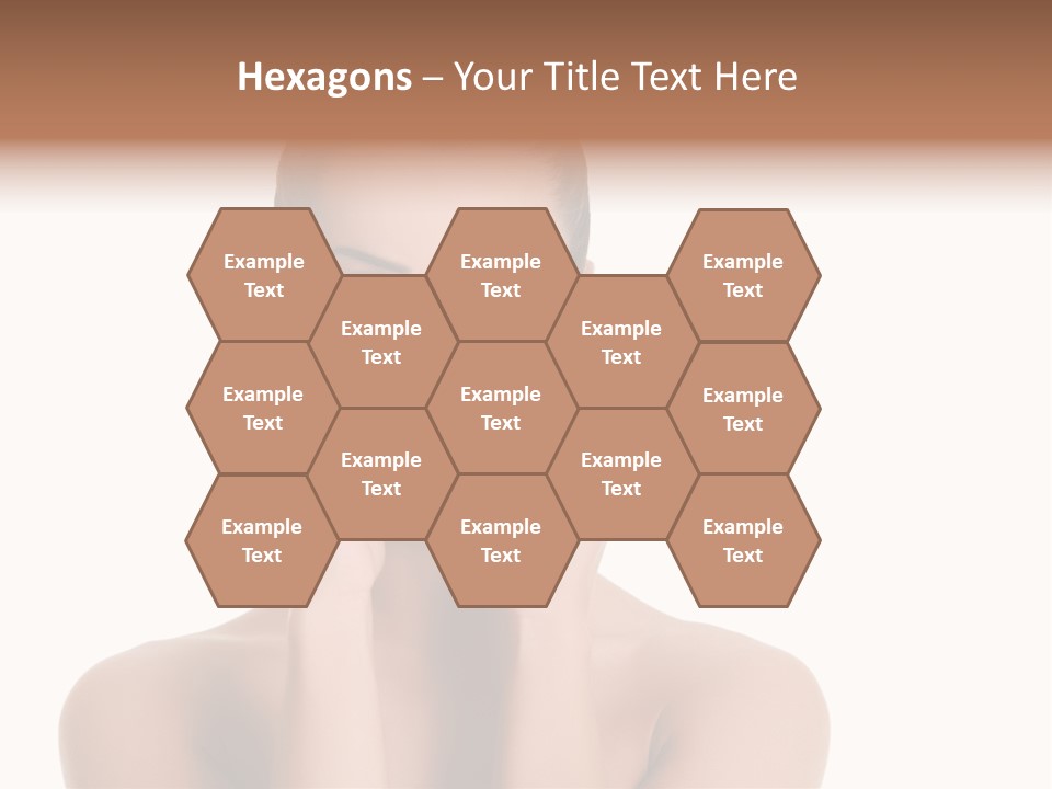 Woman Portrait Face PowerPoint Template