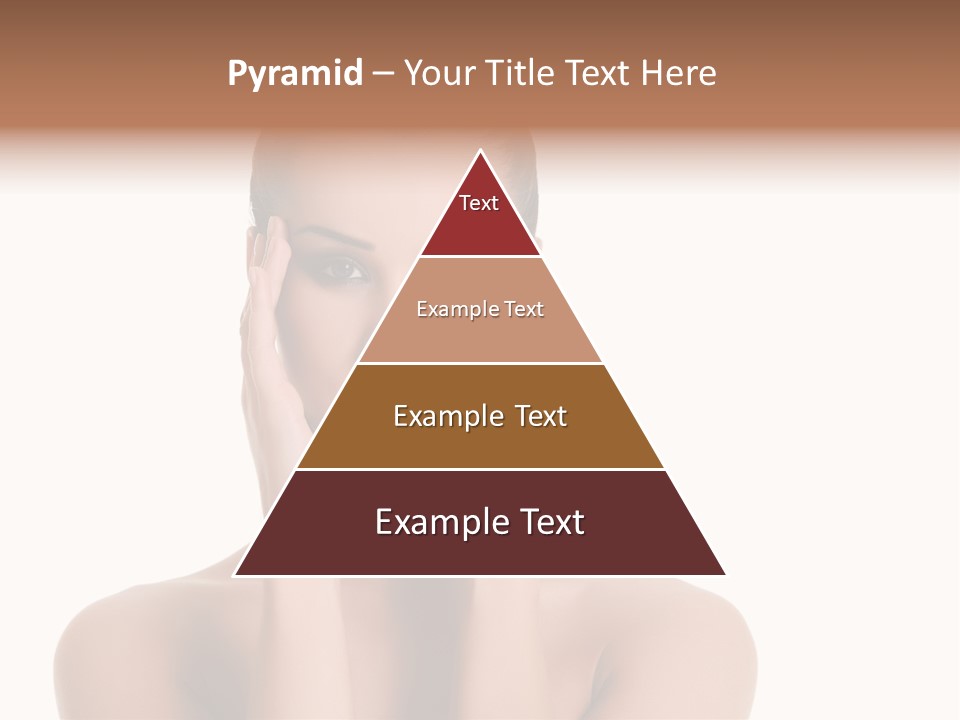 Woman Portrait Face PowerPoint Template