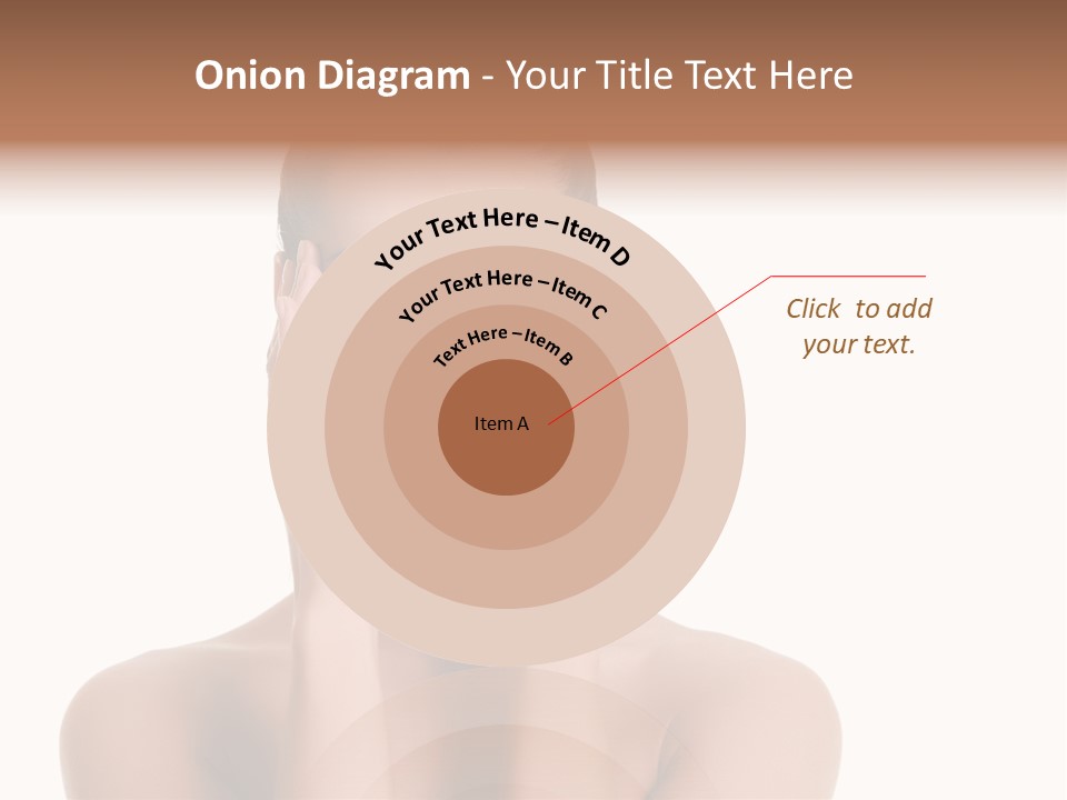 Woman Portrait Face PowerPoint Template