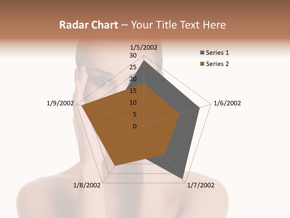 Woman Portrait Face PowerPoint Template