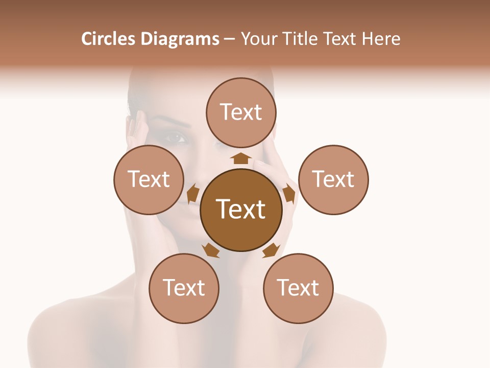 Woman Portrait Face PowerPoint Template