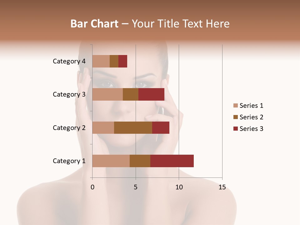 Woman Portrait Face PowerPoint Template