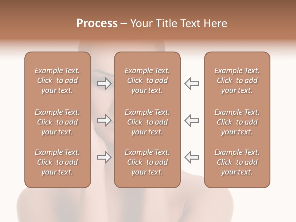Woman Portrait Face PowerPoint Template