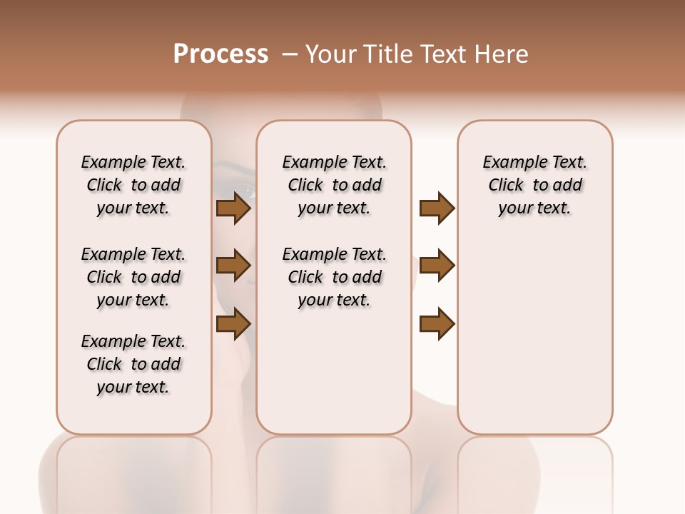 Woman Portrait Face PowerPoint Template