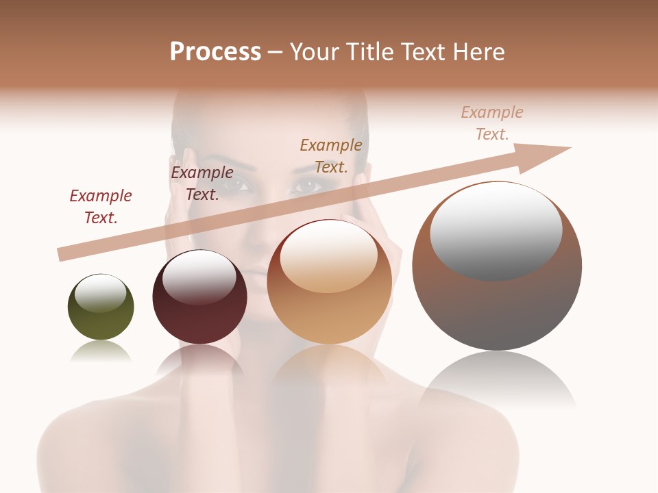 Woman Portrait Face PowerPoint Template