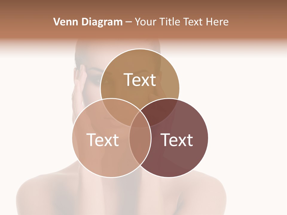 Woman Portrait Face PowerPoint Template