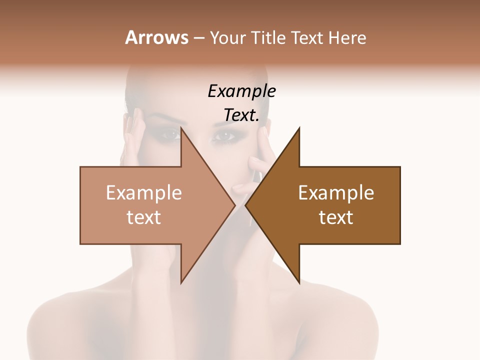 Woman Portrait Face PowerPoint Template