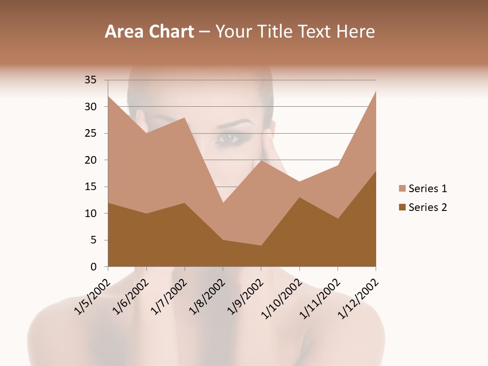 Woman Portrait Face PowerPoint Template