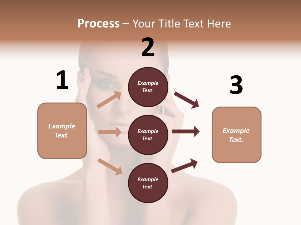 Woman Portrait Face PowerPoint Template