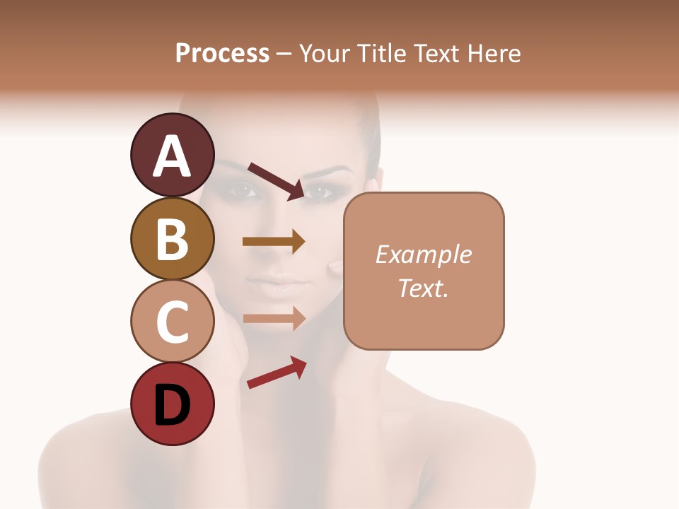 Woman Portrait Face PowerPoint Template