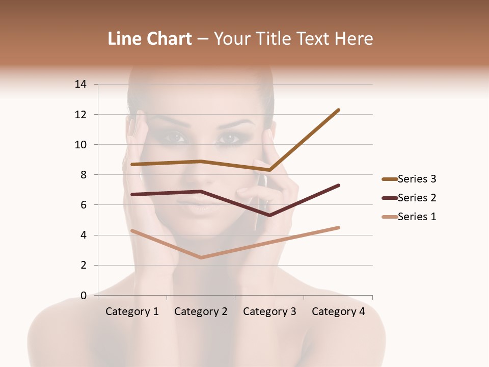 Woman Portrait Face PowerPoint Template