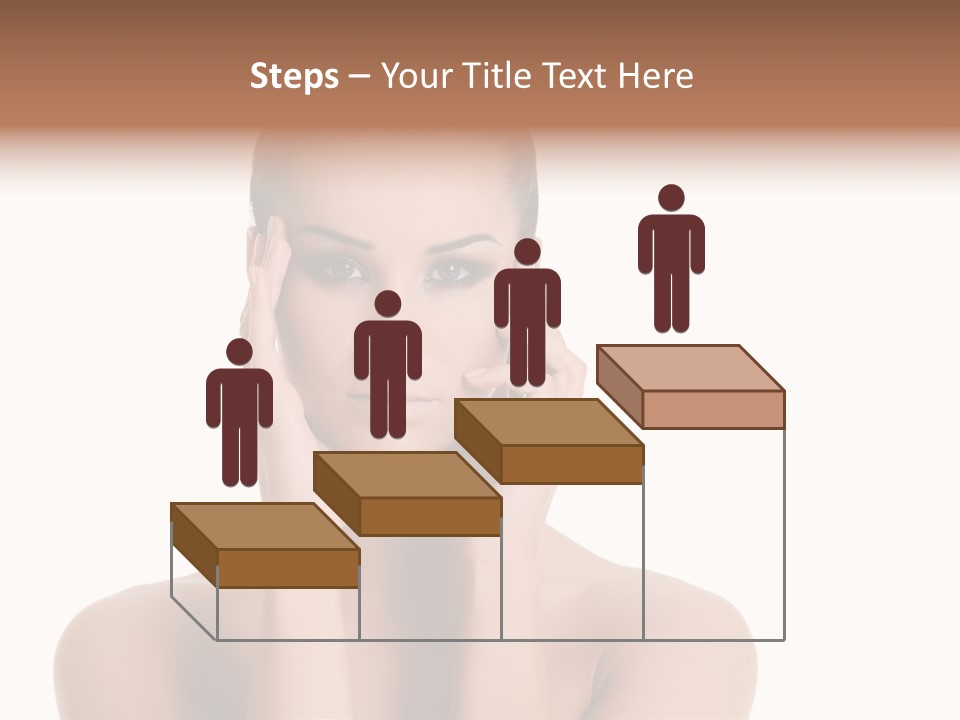 Woman Portrait Face PowerPoint Template