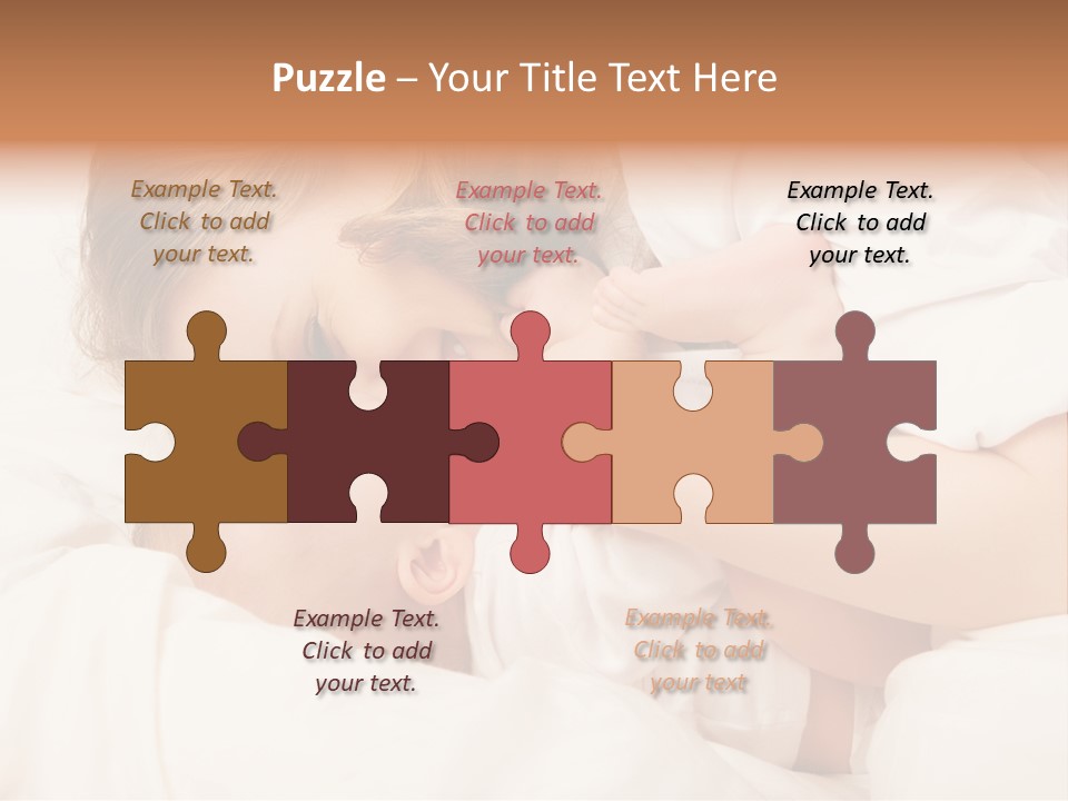 Love Baby Playing PowerPoint Template