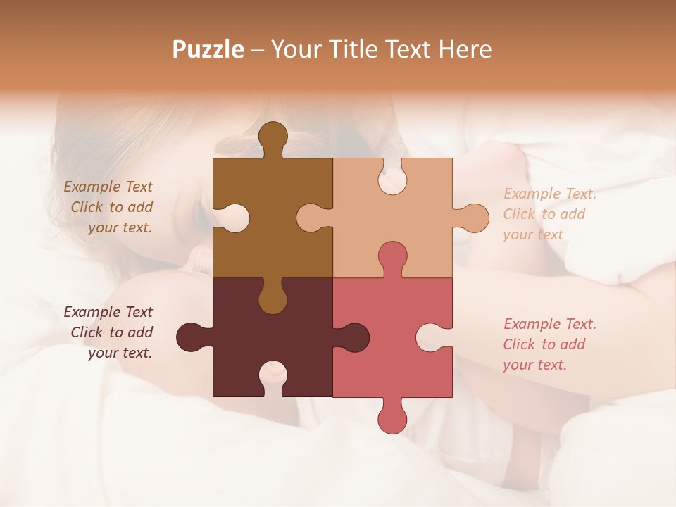 Love Baby Playing PowerPoint Template