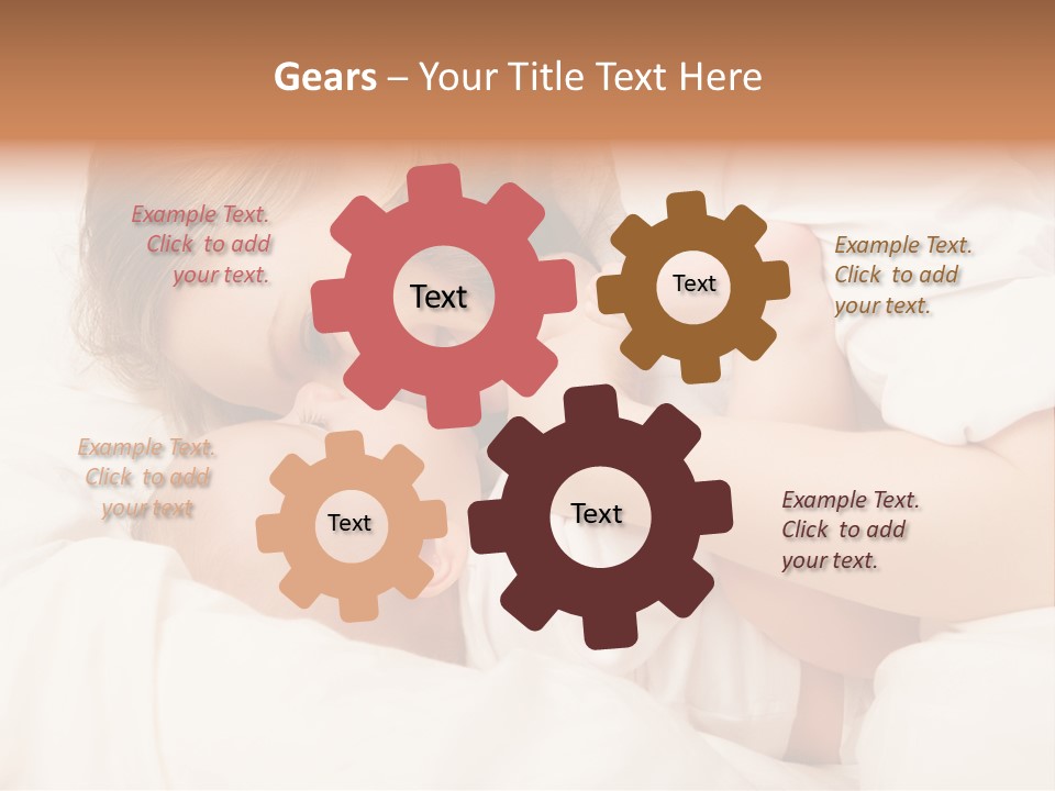 Love Baby Playing PowerPoint Template