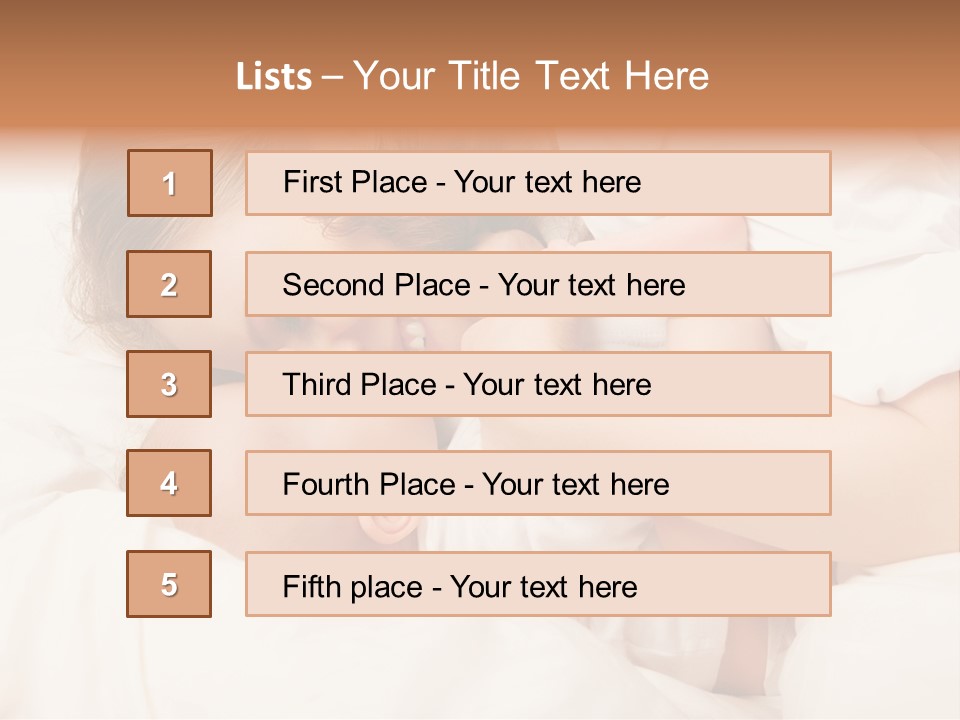 Love Baby Playing PowerPoint Template