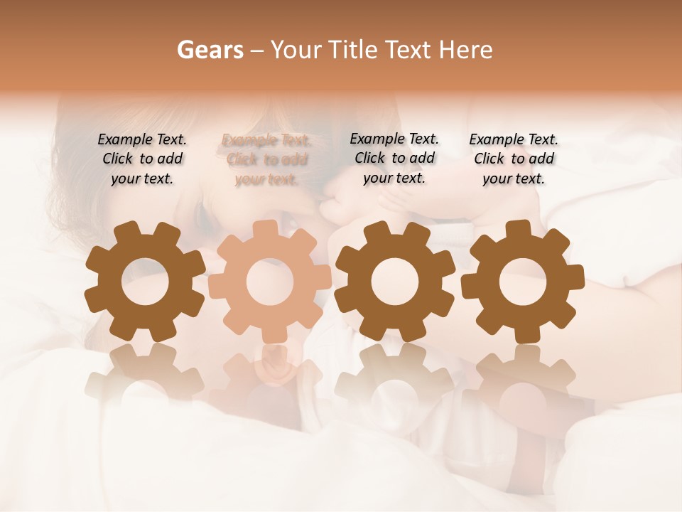 Love Baby Playing PowerPoint Template