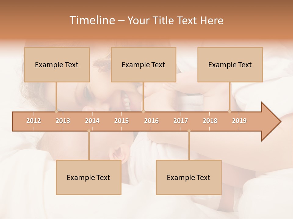 Love Baby Playing PowerPoint Template