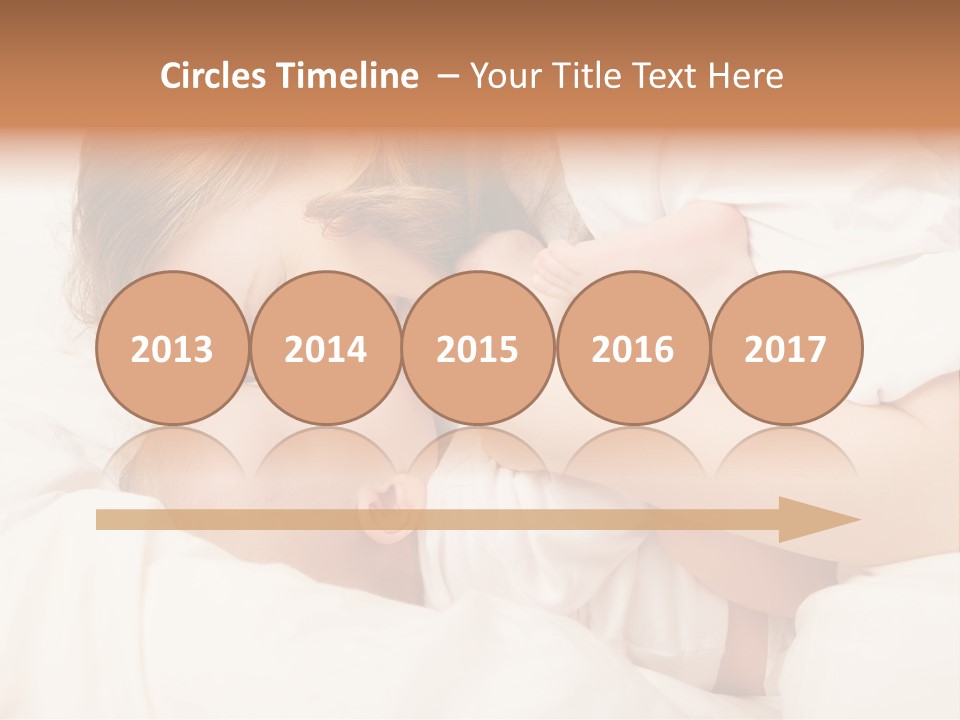 Love Baby Playing PowerPoint Template