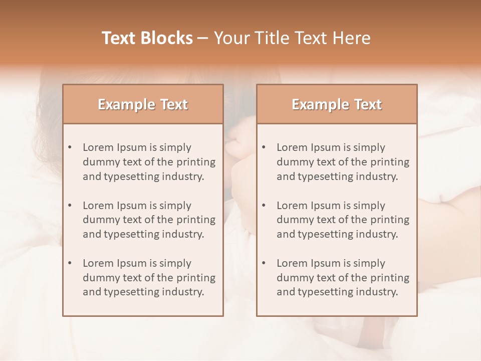 Love Baby Playing PowerPoint Template