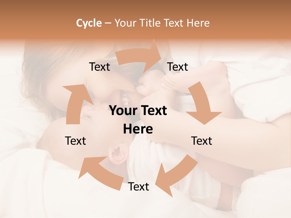 Love Baby Playing PowerPoint Template