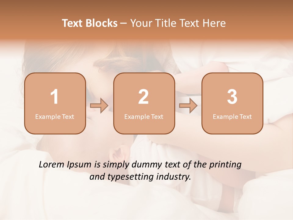 Love Baby Playing PowerPoint Template