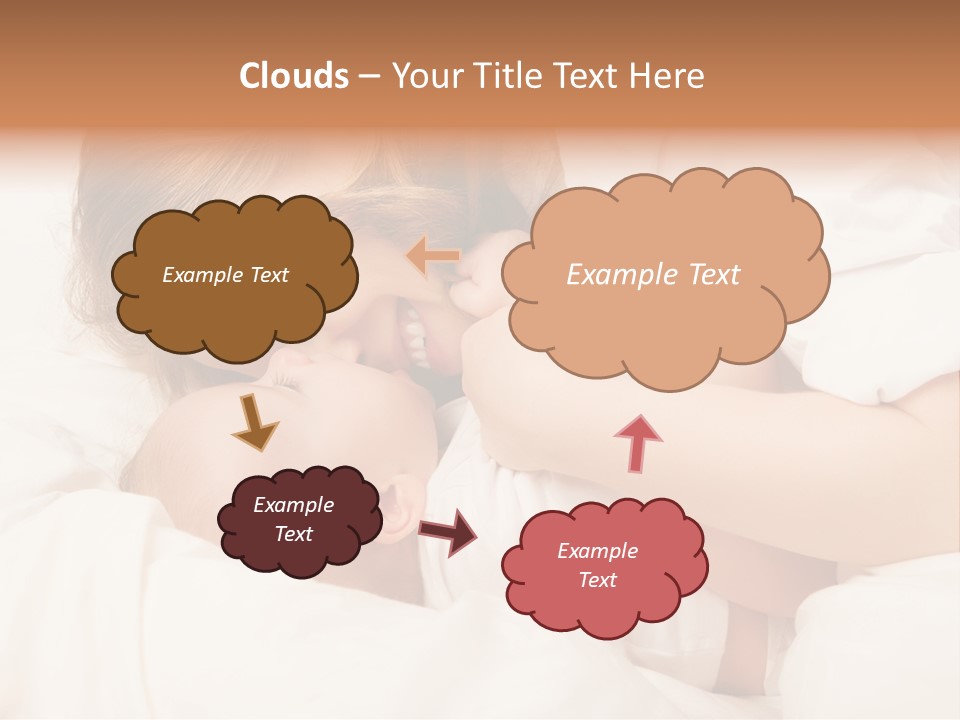 Love Baby Playing PowerPoint Template