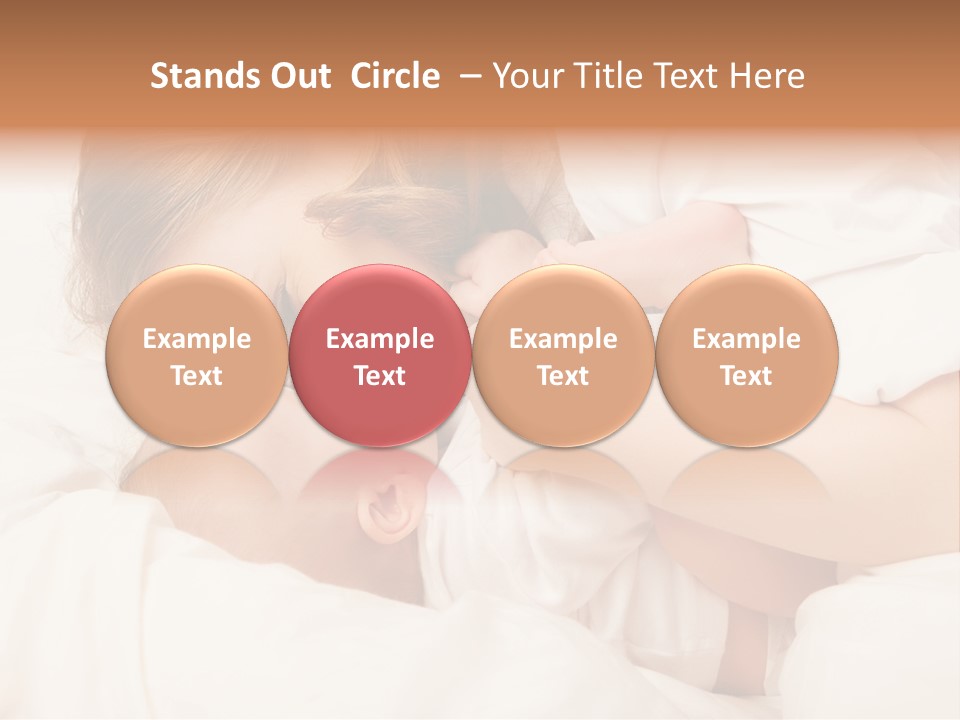 Love Baby Playing PowerPoint Template