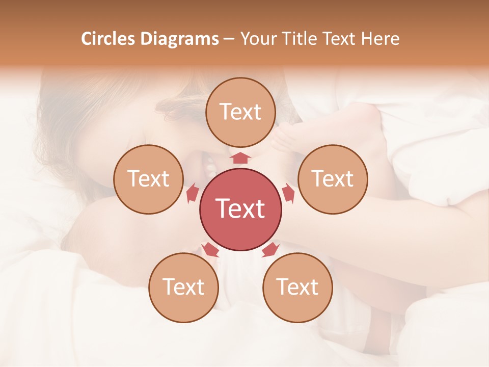 Love Baby Playing PowerPoint Template