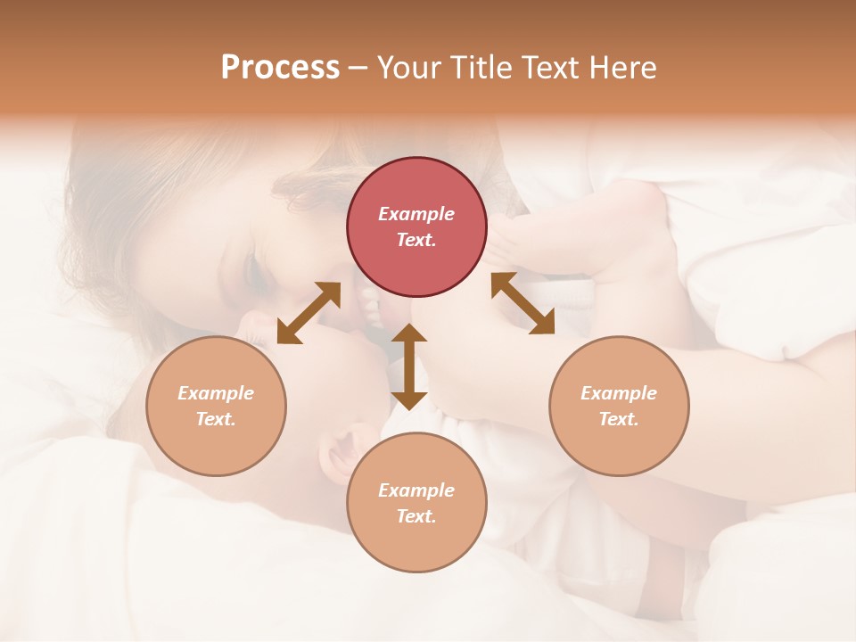 Love Baby Playing PowerPoint Template