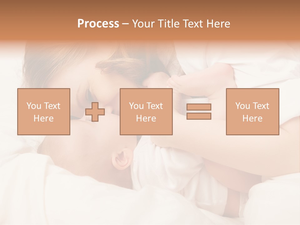 Love Baby Playing PowerPoint Template