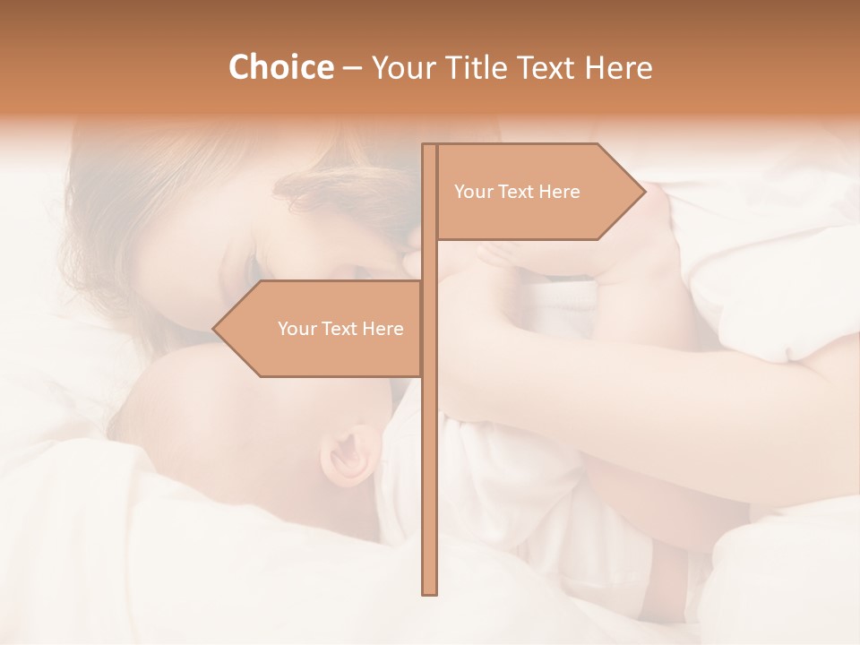 Love Baby Playing PowerPoint Template