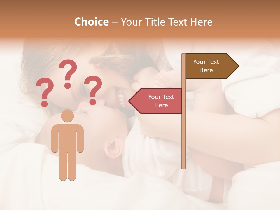 Love Baby Playing PowerPoint Template