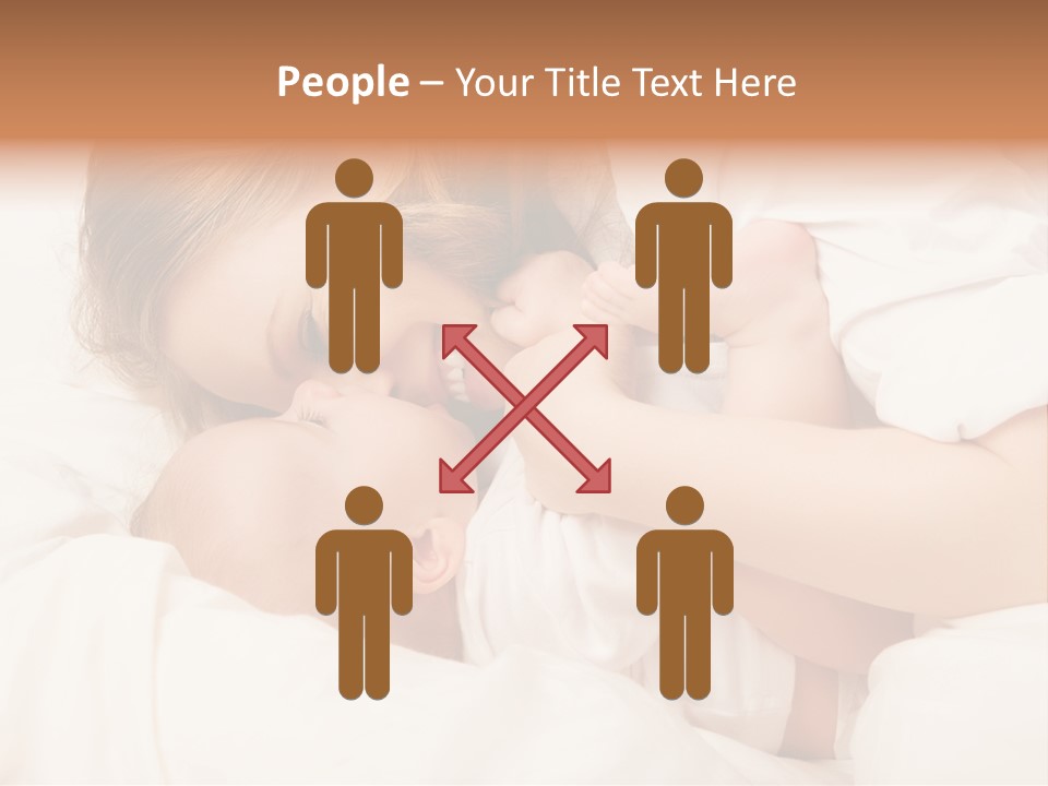 Love Baby Playing PowerPoint Template