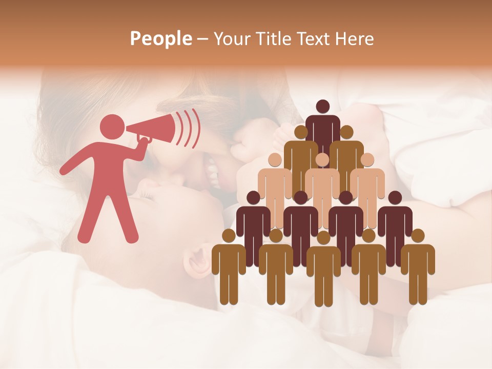 Love Baby Playing PowerPoint Template