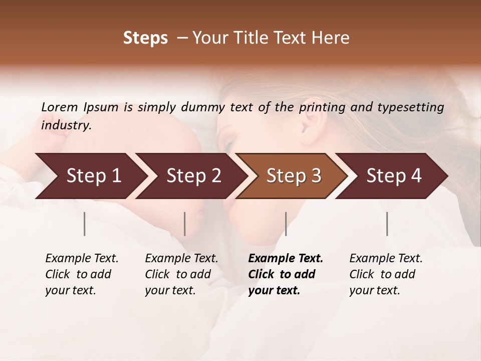 Resting Touch Beautiful PowerPoint Template