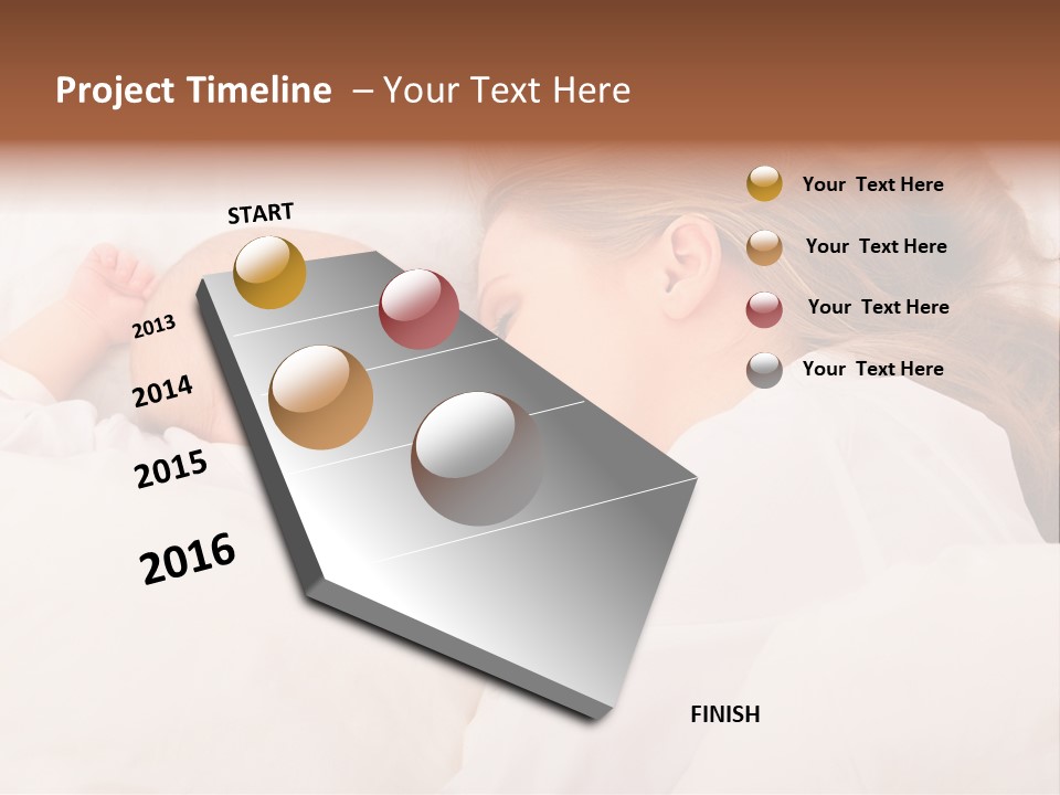 Resting Touch Beautiful PowerPoint Template
