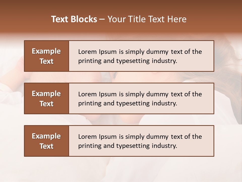 Resting Touch Beautiful PowerPoint Template