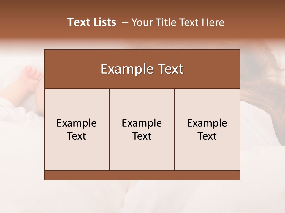 Resting Touch Beautiful PowerPoint Template