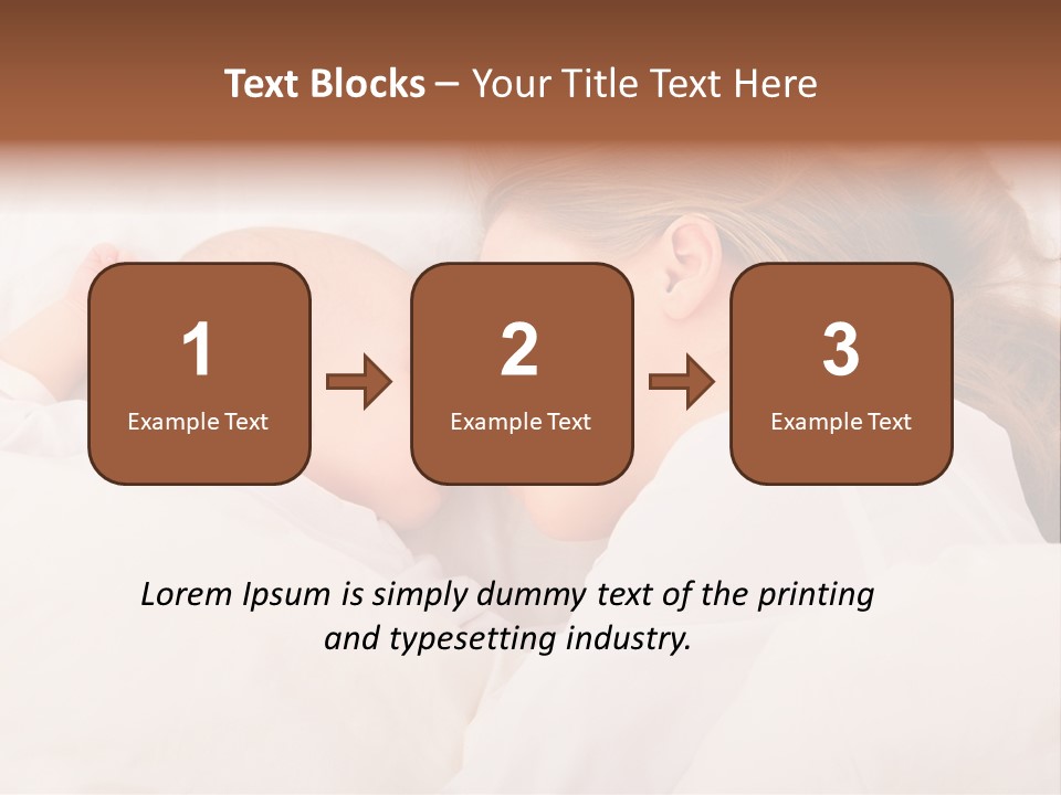 Resting Touch Beautiful PowerPoint Template