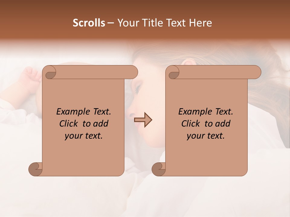 Resting Touch Beautiful PowerPoint Template