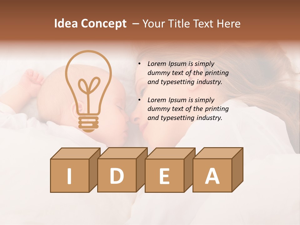 Resting Touch Beautiful PowerPoint Template