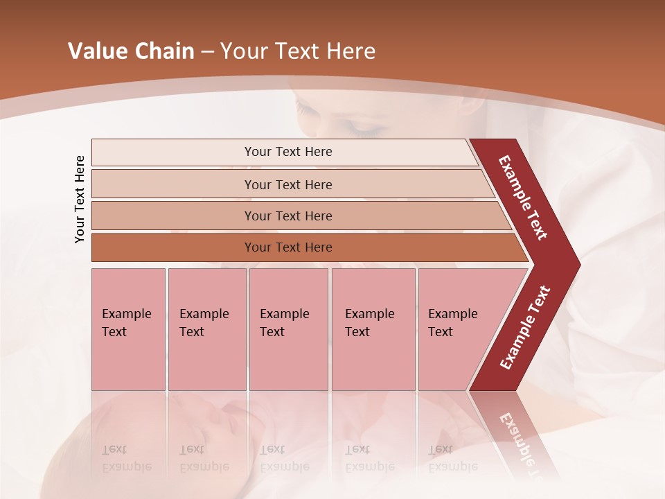 Bonding Two Baby PowerPoint Template
