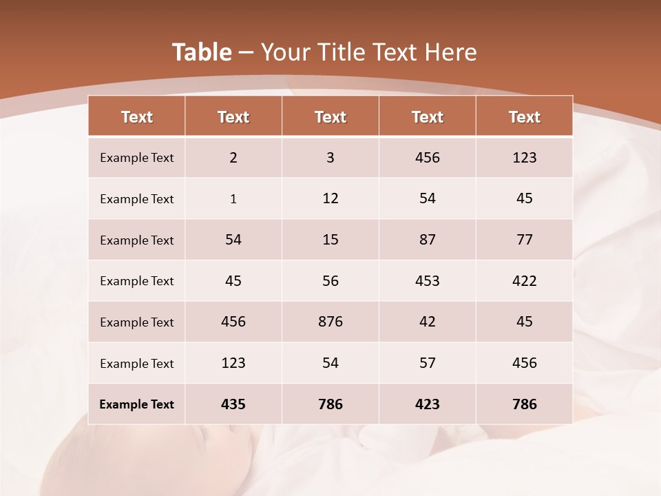 Bonding Two Baby PowerPoint Template