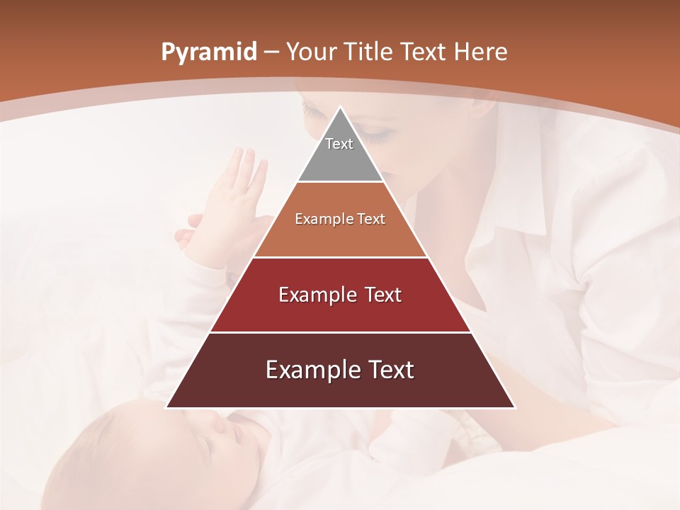 Bonding Two Baby PowerPoint Template