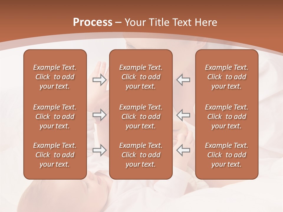 Bonding Two Baby PowerPoint Template